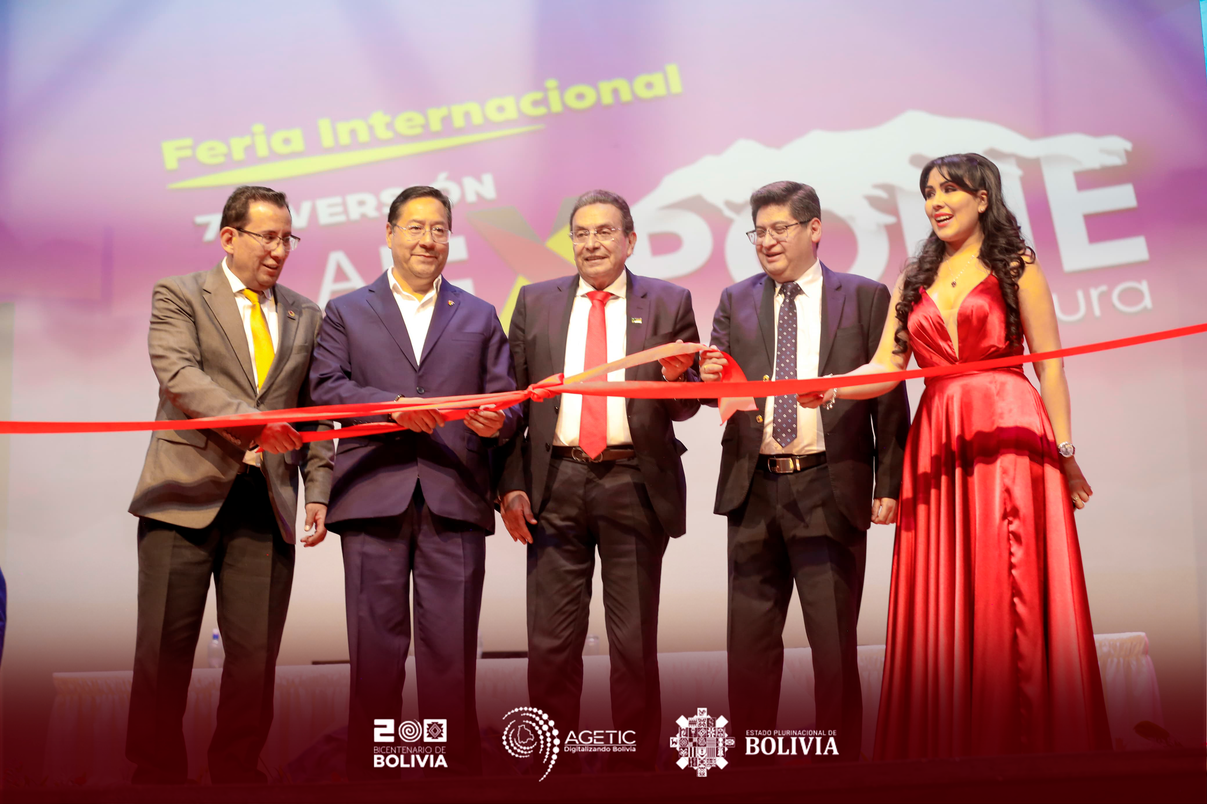 AGETIC presente en la Feria “La Paz Expone del Bicentenario 2025”